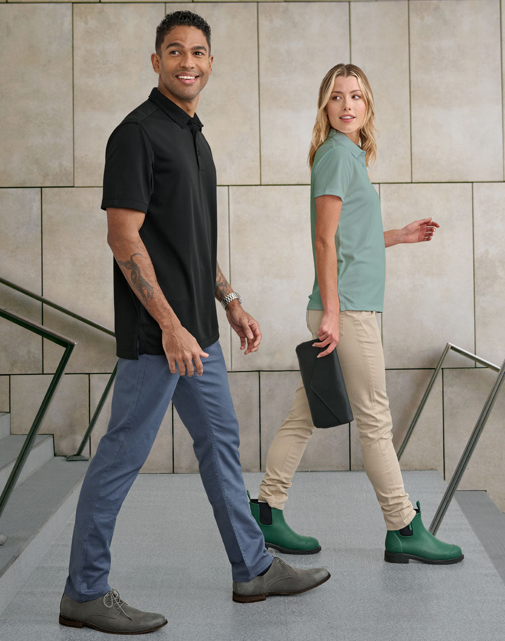 M9392 JEAN STYLE FLEXI CHINO PANTS Ladie's