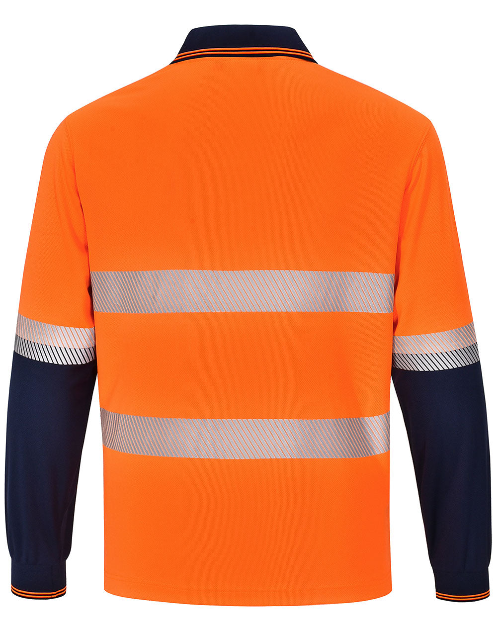 SW86 UNISEX COOLDRY® SEGMENTED LS POLO