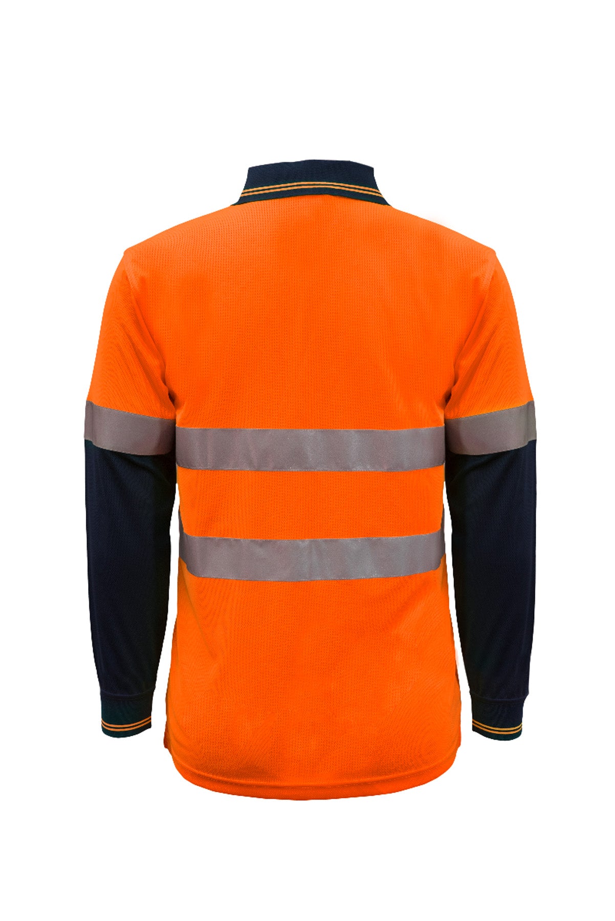 WSP409 Hi Vis Two Tone Ls Polo & Tape