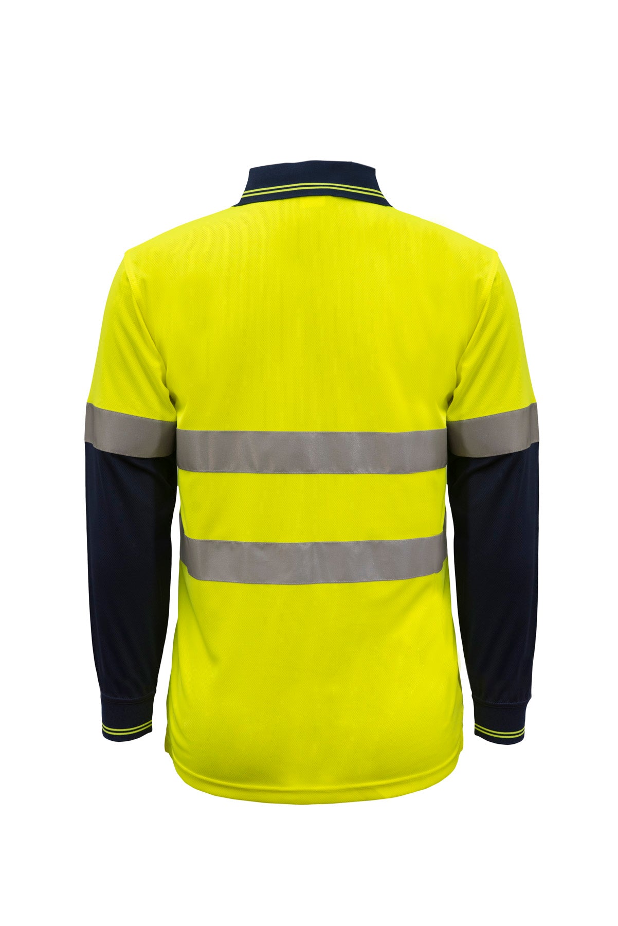 WSP409 Hi Vis Two Tone Ls Polo & Tape