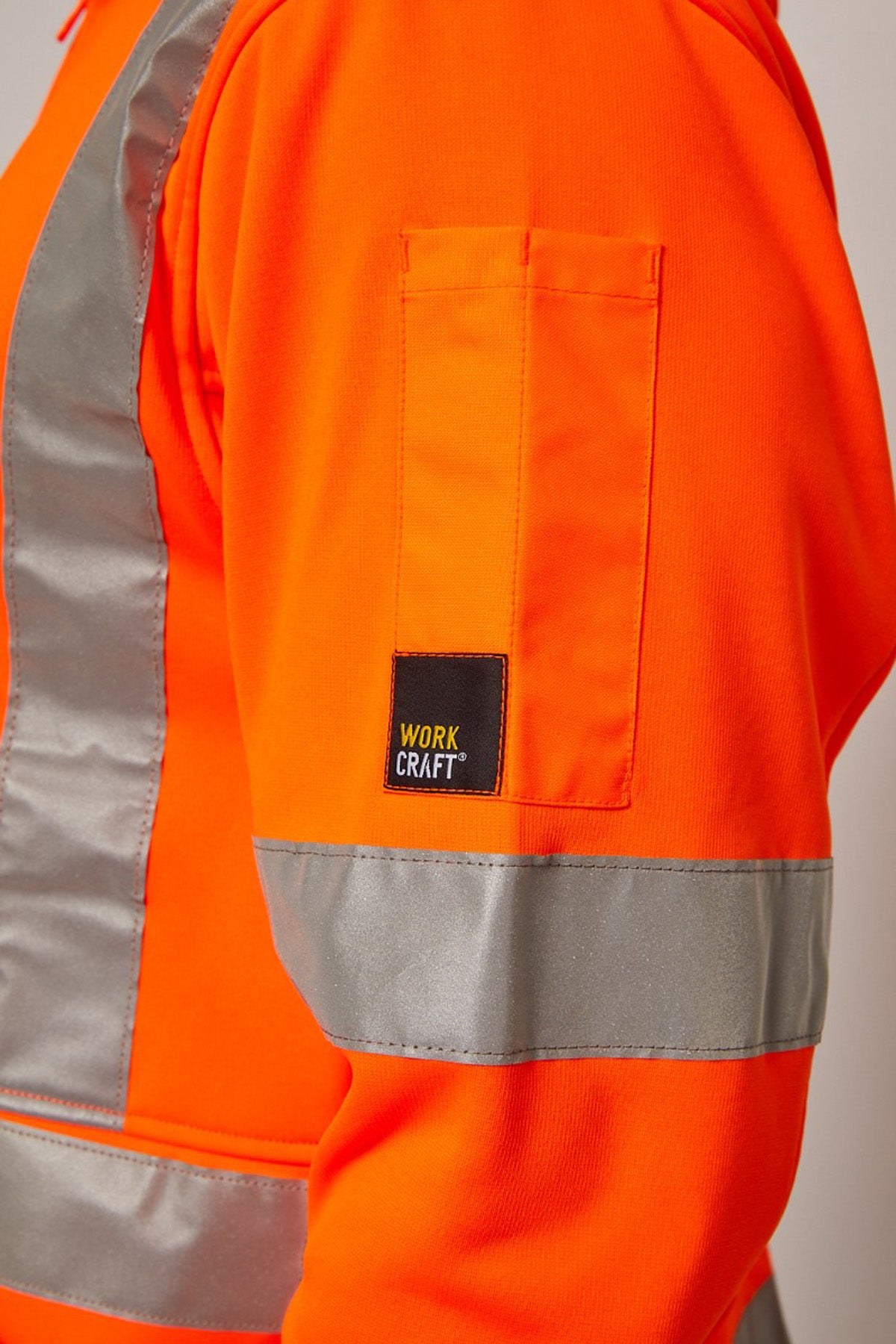 WT8016 Hi Vis Hoodie W/  X-Tape